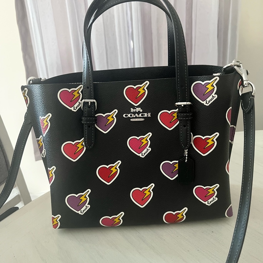 Coach Mollie Heart Bolt Bag